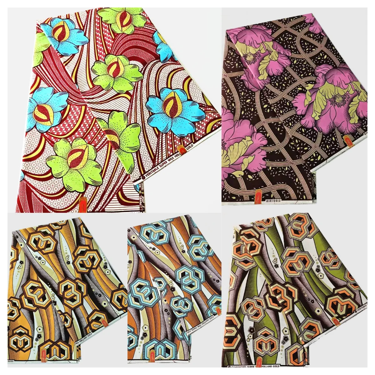 Newest African Print Grand Super Wax Fabric High Quality Dutch Vlisco Genuine Wax Cloth Loincloth 100% Cotton Ankara Batik Cloth
Newest African Print Grand Super Wax Fabric High Quality Dutch Vlisco Genuine Wax Cloth Loincloth 100% Cotton Ankara Batik Cloth