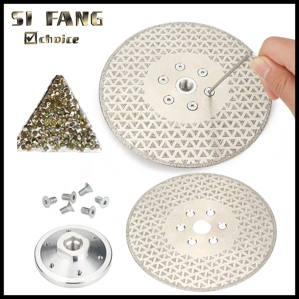Vacuum Brazed Diamond Grinding Disc, Angle Grinder, Cutting Wheel, Saw Blade, 5 ", Marble, Concrete, Ceramic Tile, Cut Polishing
Vacuum Brazed Diamond Grinding Disc, Angle Grinder, Cutting Wheel, Saw Blade, 5 ", Marble, Concrete, Ceramic Tile, Cut Polishing