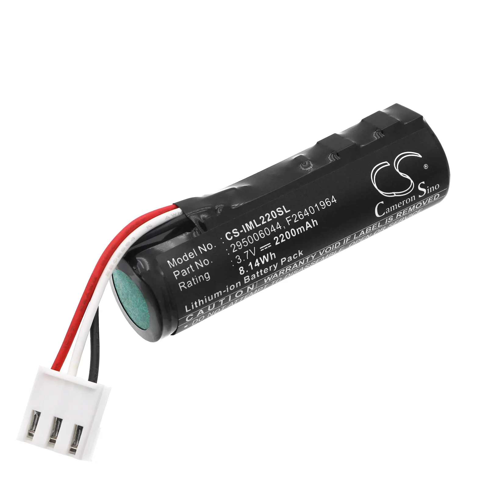 Cameron Sino 2200mAh/2600mAh/3400mAh Battery 295006044,F26401964,296110884,F26402274,L01J44007,L01J44006,F26402298 for Ingenico
Cameron Sino 2200mAh/2600mAh/3400mAh Battery 295006044,F26401964,296110884,F26402274,L01J44007,L01J44006,F26402298 for Ingenico