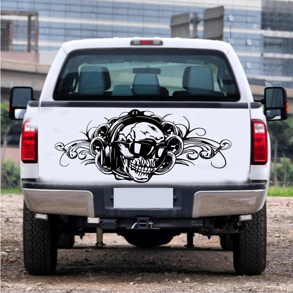 Skull with Headphones Car Truck Sticker Rear Door Hood Tailgate Body Side Auto Vehicle Windshield Vinyl Decal Accessiores
Skull with Headphones Car Truck Sticker Rear Door Hood Tailgate Body Side Auto Vehicle Windshield Vinyl Decal Accessiores