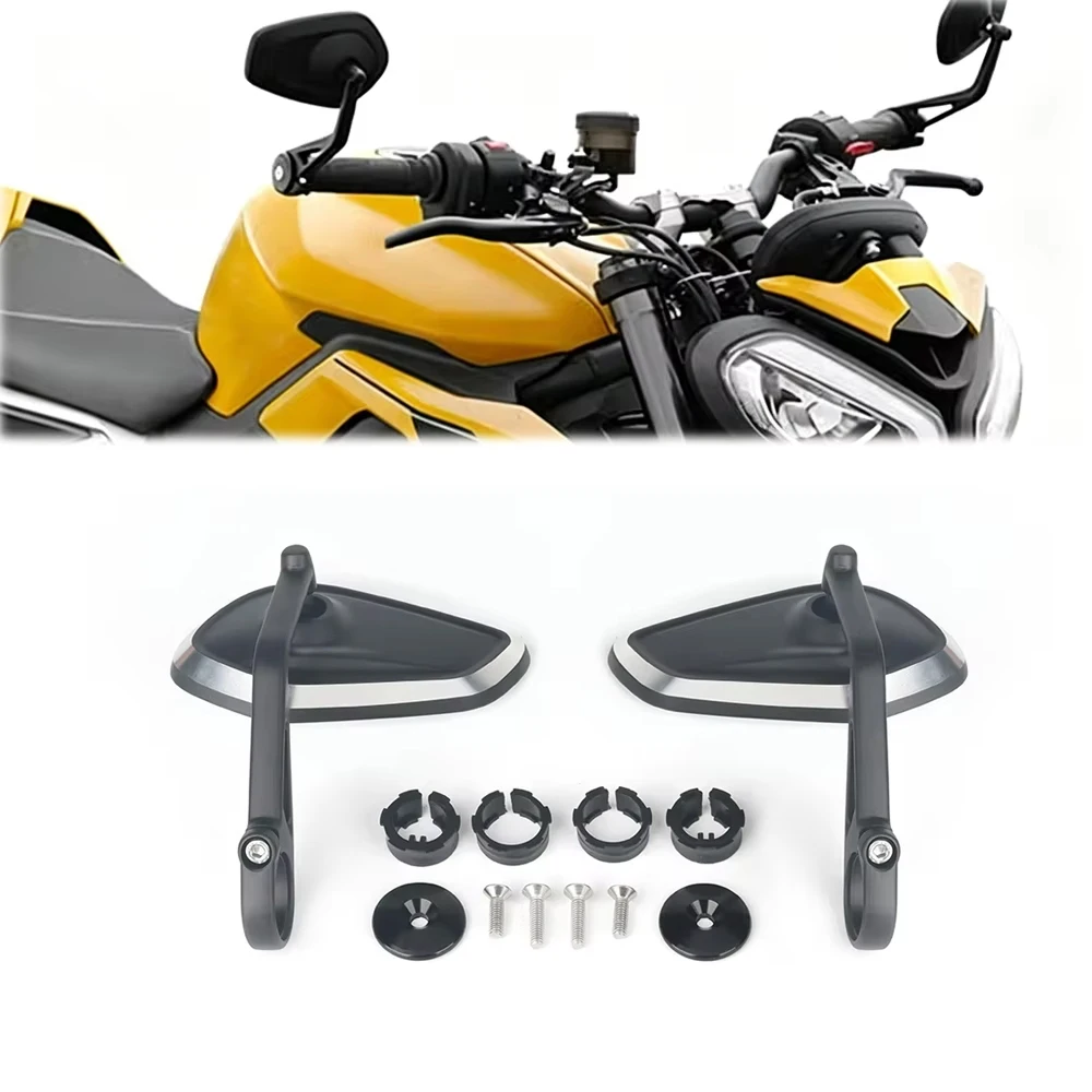 New Accessories Motorcycle Mirror Handlebar Rearview Mirrors For Street Triple S 765 765RS 765R Bobber T120 Daytona 660 675
New Accessories Motorcycle Mirror Handlebar Rearview Mirrors For Street Triple S 765 765RS 765R Bobber T120 Daytona 660 675