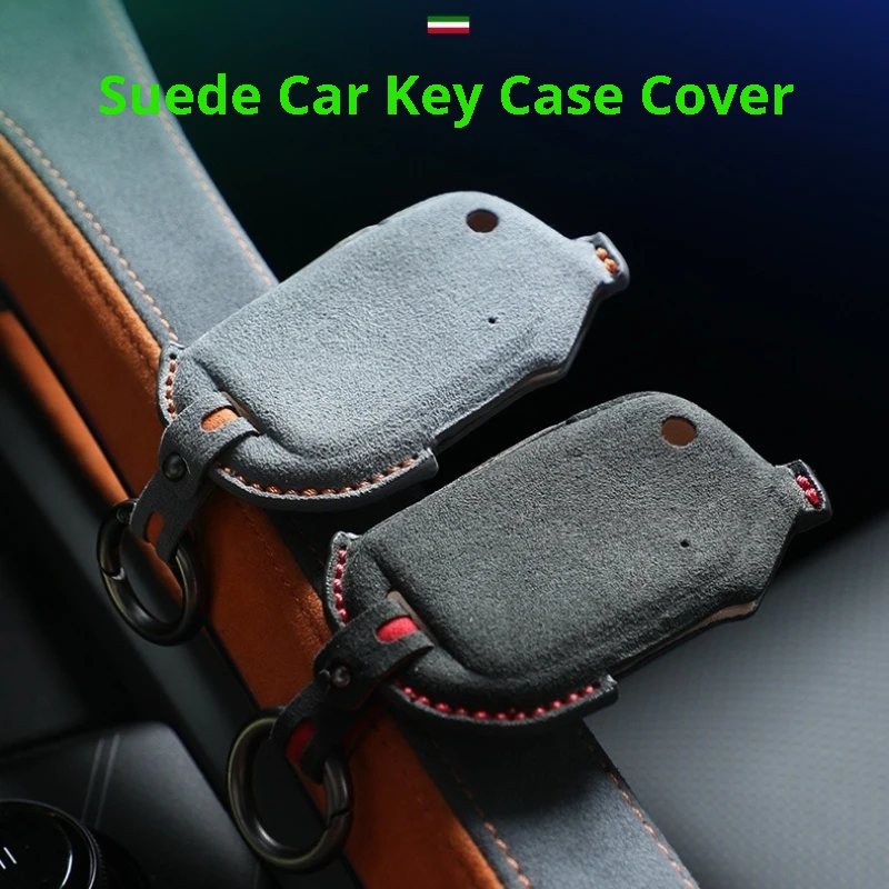Suede Car Key Case Cover Fit For Sportage Seltos Cerato Forte K3 KX5 Remote Key Decorative Cover Anti Wear Protective Accessory
Suede Car Key Case Cover Fit For Sportage Seltos Cerato Forte K3 KX5 Remote Key Decorative Cover Anti Wear Protective Accessory