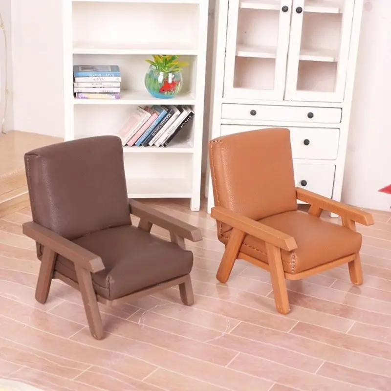Doll's Miniature Backrest Chair Model Figurine With PU Covering for Doll House Landscape Sand Model Project Decoration A2UB
Doll's Miniature Backrest Chair Model Figurine With PU Covering for Doll House Landscape Sand Model Project Decoration A2UB