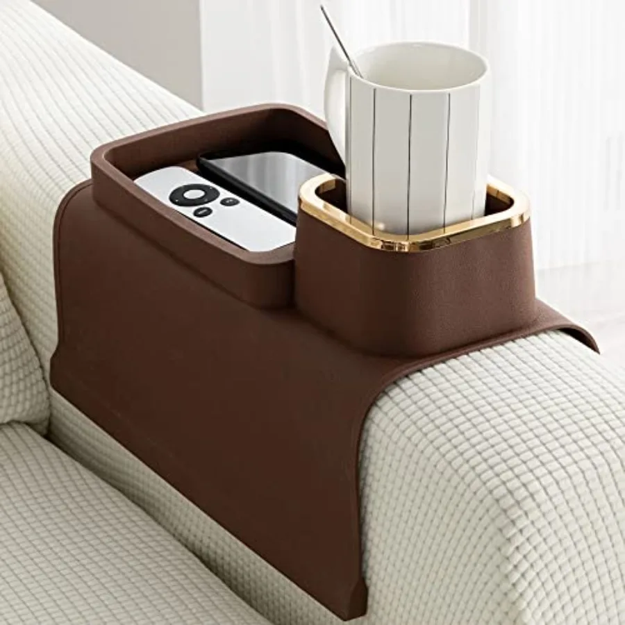 Couch Cup Holder Tray Silicone Anti-Spill and Anti-Slip Couch Drink Holder Strong and Weighted Phone/Remote/Snacks Sofa Cup Hol
Couch Cup Holder Tray Silicone Anti-Spill and Anti-Slip Couch Drink Holder Strong and Weighted Phone/Remote/Snacks Sofa Cup Hol
