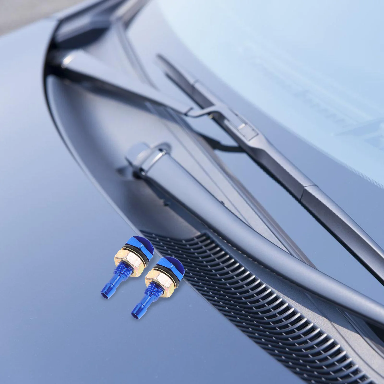 Windshield Washer Nozzle Replacement 2 Front Sprayers Aluminum Alloy Durable Car Accessories Water Conservation
Windshield Washer Nozzle Replacement 2 Front Sprayers Aluminum Alloy Durable Car Accessories Water Conservation