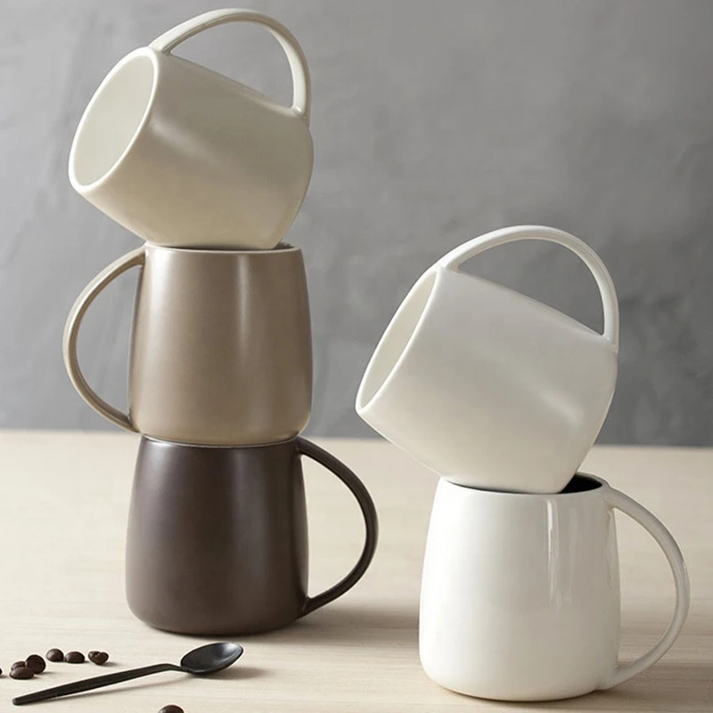 Rustic Matte Grey Brown Glaze Modern Design Oven Microwave And Dishwasher Safe Coffee Ceramic Tea Cups With Handle
Rustic Matte Grey Brown Glaze Modern Design Oven Microwave And Dishwasher Safe Coffee Ceramic Tea Cups With Handle