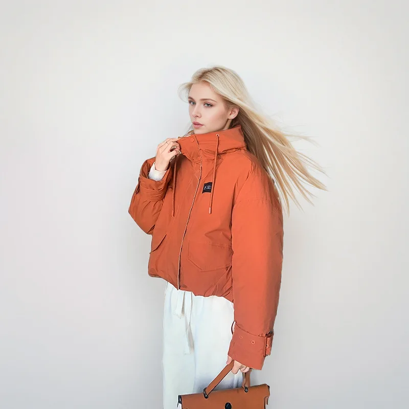 2025 зимняя женская короткая хлопковая куртка, женская однотонная теплая утепленная парка, тонкое короткое теплое пальто с капюшоном, женская верхняя одежда
2025 зимняя женская короткая хлопковая куртка, женская однотонная теплая утепленная парка, тонкое короткое теплое пальто с капюшоном, женская верхняя одежда