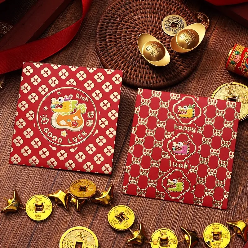 12pcs/pack 2024 Lunar new year Red packet Chinese New Year Red Packet Long Red Envelopes Lucky bag for business wedding birthday
12pcs/pack 2024 Lunar new year Red packet Chinese New Year Red Packet Long Red Envelopes Lucky bag for business wedding birthday