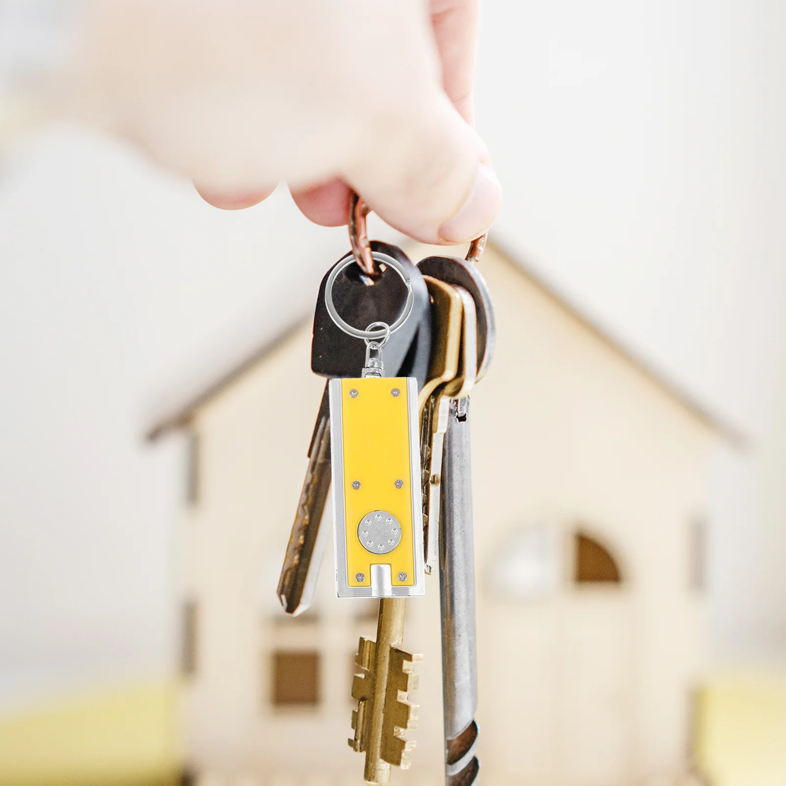 6Pcs LED Flashlight Keychains Unique Design Durable Use Exquisite Pendant for Bag Backpack Key Decoration Small Gift
6Pcs LED Flashlight Keychains Unique Design Durable Use Exquisite Pendant for Bag Backpack Key Decoration Small Gift