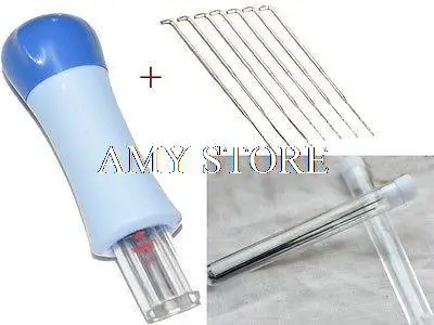SKC Needle Felting Tool With 7 Needles, Hand Felting Tool,Craft Wool Felting + 7 Replacement Needles(packed in a plastic bottle)
SKC Needle Felting Tool With 7 Needles, Hand Felting Tool,Craft Wool Felting + 7 Replacement Needles(packed in a plastic bottle)