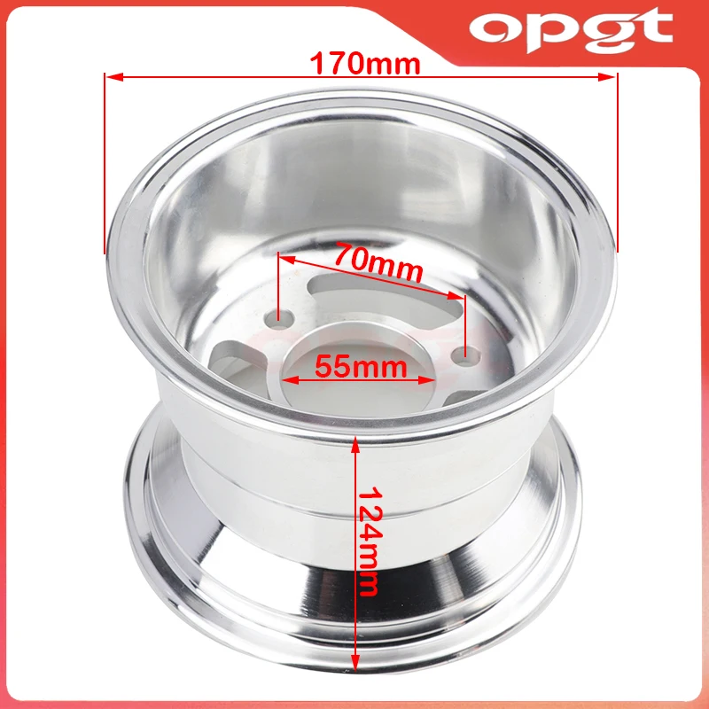 OPGT 6 inch Aluminium Alloy Wheel Hub Rim Fit For 110cc 125cc Quad Go Kart ATV Scooter 145/70-6 13x5.00-6 13x6.50-6" Tire Parts
OPGT 6 inch Aluminium Alloy Wheel Hub Rim Fit For 110cc 125cc Quad Go Kart ATV Scooter 145/70-6 13x5.00-6 13x6.50-6" Tire Parts