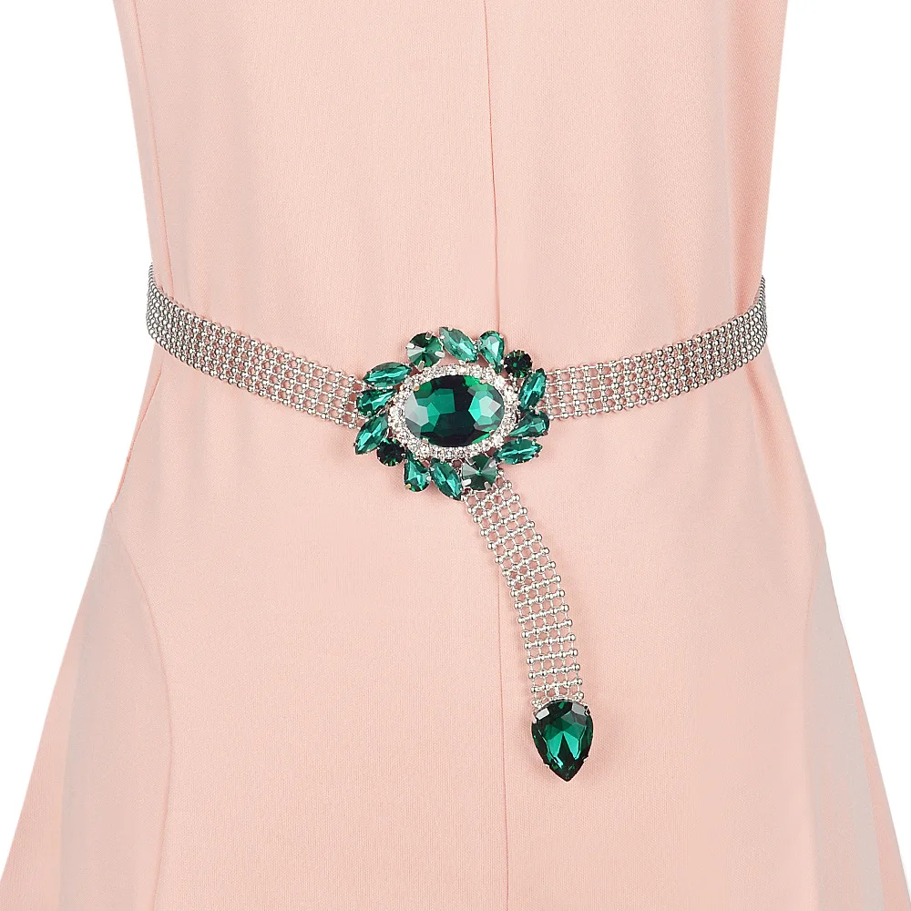 European and American Women's Vintage Fashion Luxury Jewel-beaded Waist Chain Dress With Fashion Women's Belt Accessories
European and American Women's Vintage Fashion Luxury Jewel-beaded Waist Chain Dress With Fashion Women's Belt Accessories