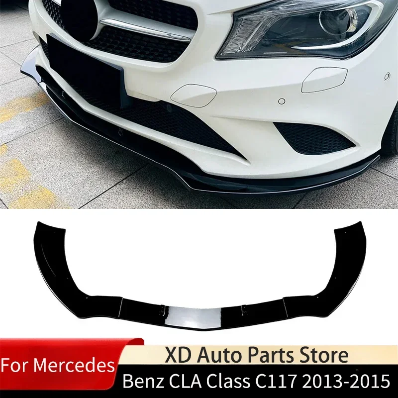 For Mercedes Benz CLA Class C117 2013-2015 Front Bumper Chin Lip Spoiler Splitter Canard Lip Splitter Deflector Body Kits Tuning
For Mercedes Benz CLA Class C117 2013-2015 Front Bumper Chin Lip Spoiler Splitter Canard Lip Splitter Deflector Body Kits Tuning
