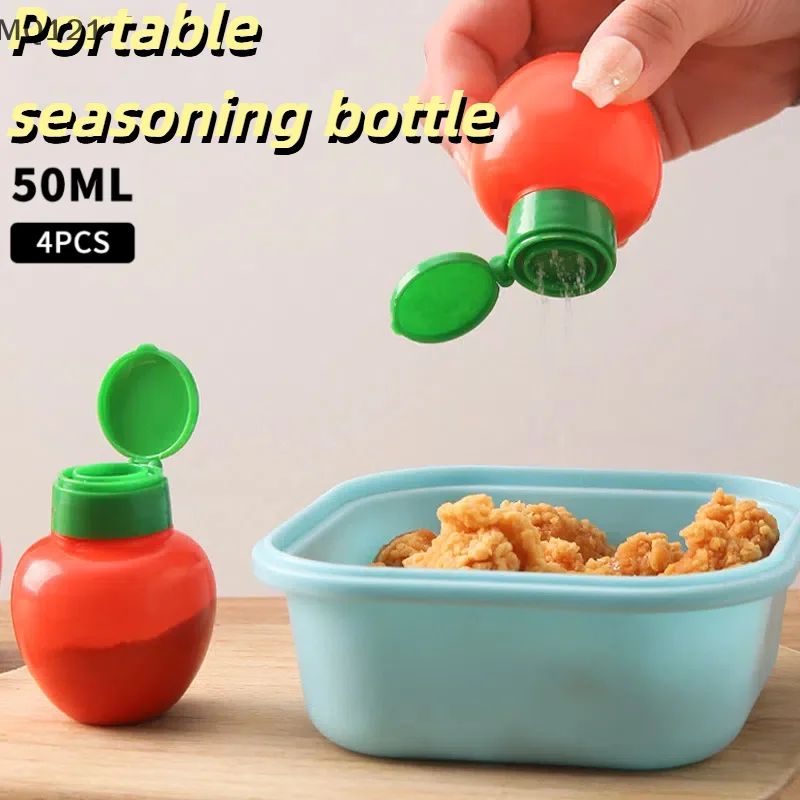 4Pcs Kitchen Seasoning Shaker Portable Salt Shaker 50ml Seasoning Container Condiment Grill Seasoning Shaker Kitchen accessories
4Pcs Kitchen Seasoning Shaker Portable Salt Shaker 50ml Seasoning Container Condiment Grill Seasoning Shaker Kitchen accessories