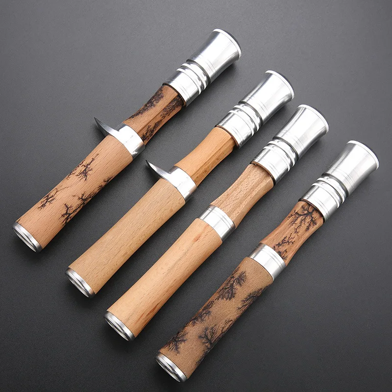 Double Lock Solid Wood Lure Rod Handle Premium Hardwood Aviation Aluminum Reel Seat DIY Custom Spinning Baitcasting Fishing
Double Lock Solid Wood Lure Rod Handle Premium Hardwood Aviation Aluminum Reel Seat DIY Custom Spinning Baitcasting Fishing