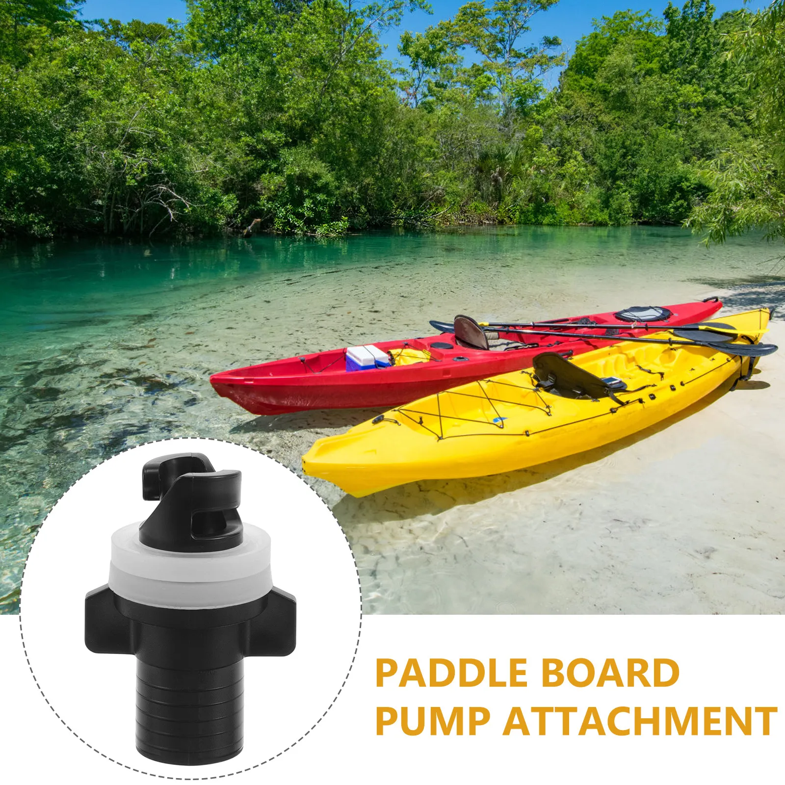Air Valve Adapter Kayak Paddle Nozzle Inflatable Boat Pump Sup Gas Board Attachment Boat pump valve Durable kayak accessories
Air Valve Adapter Kayak Paddle Nozzle Inflatable Boat Pump Sup Gas Board Attachment Boat pump valve Durable kayak accessories