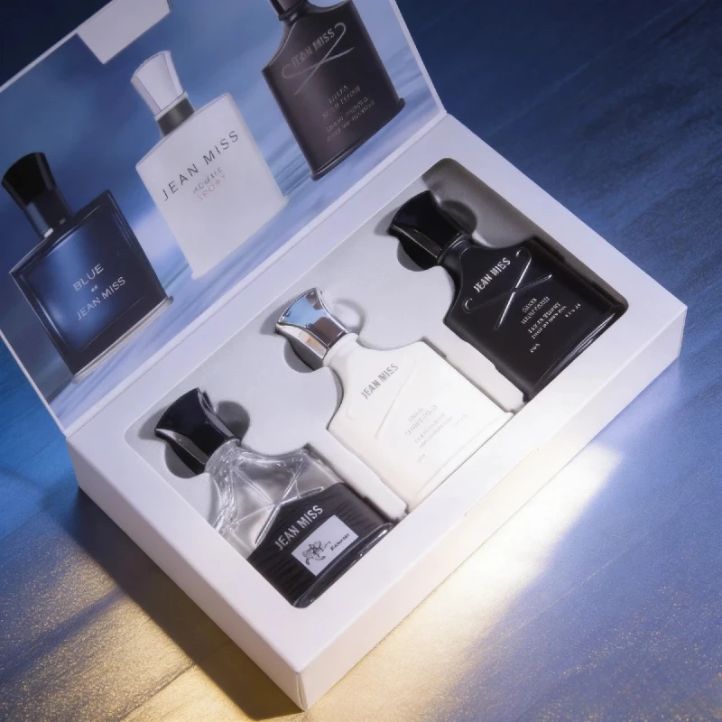 Men Wild Fragrance Set 30ml x 3 Eau de Toilette Gift Pack for Men Long-Lasting Masculine Scent for Daily Use & Special Occasions
Men Wild Fragrance Set 30ml x 3 Eau de Toilette Gift Pack for Men Long-Lasting Masculine Scent for Daily Use & Special Occasions