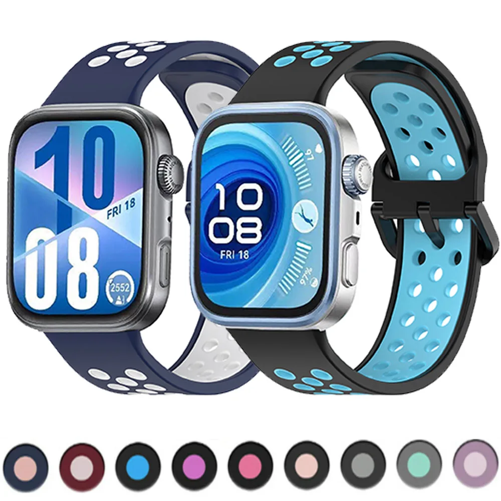 Silicone Band for Huawei Watch Fit 3/Fit 4 Pro Smart Watch Replaceable Accessories for Huawei Watch 4/Fit 4 Pro Sport Watchband
Silicone Band for Huawei Watch Fit 3/Fit 4 Pro Smart Watch Replaceable Accessories for Huawei Watch 4/Fit 4 Pro Sport Watchband