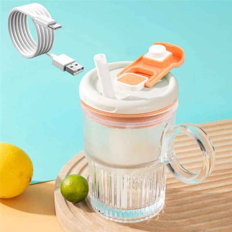 TKOH-Automatic Stirring Mug - Electric Mixing Coffee Cup With Straw, Cyan, For Protein Shakes & Beverages
TKOH-Automatic Stirring Mug - Electric Mixing Coffee Cup With Straw, Cyan, For Protein Shakes & Beverages