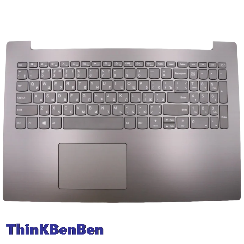 RU Russian Keyboard Iron Gray Upper Case Palmrest Shell Cover For Lenovo ideapad 330 15 ARR ICN Laptop 5CB0R26416
RU Russian Keyboard Iron Gray Upper Case Palmrest Shell Cover For Lenovo ideapad 330 15 ARR ICN Laptop 5CB0R26416
