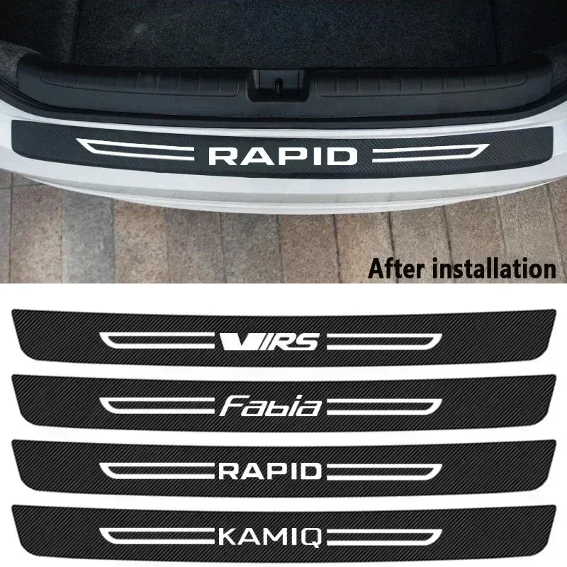 Car Door Threshold Stickers Trunk Bumper Sill Film Decal for Skoda VRS Octavia FABIA KAMIQ KAROQ KODIAQ RAPID SCALA SUPERB
Car Door Threshold Stickers Trunk Bumper Sill Film Decal for Skoda VRS Octavia FABIA KAMIQ KAROQ KODIAQ RAPID SCALA SUPERB