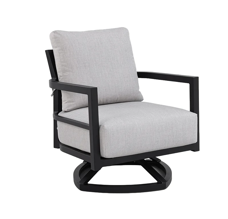 !@Modern Outdoor Fully Weld Swivel Lounge Chair-Premium Aluminum Frame Fabric Comfortable Ergonomic Backrest Boat-Shaped Base
!@Modern Outdoor Fully Weld Swivel Lounge Chair-Premium Aluminum Frame Fabric Comfortable Ergonomic Backrest Boat-Shaped Base