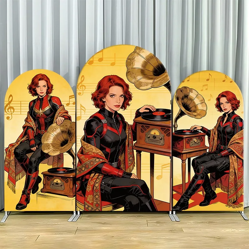Arch Backdrop Cover Single Side Black Widow Vintage Vinyl Record Retro Music Party Decoration Photo Booth Background Props Event
Arch Backdrop Cover Single Side Black Widow Vintage Vinyl Record Retro Music Party Decoration Photo Booth Background Props Event