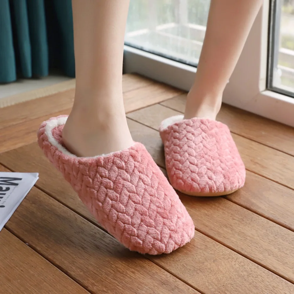 Home Mute Slippers Women New Indoor Slippers for Couples Home Anti-skid Slippers Men Silent Cotton Slipper Dames Muiltjes
Home Mute Slippers Women New Indoor Slippers for Couples Home Anti-skid Slippers Men Silent Cotton Slipper Dames Muiltjes