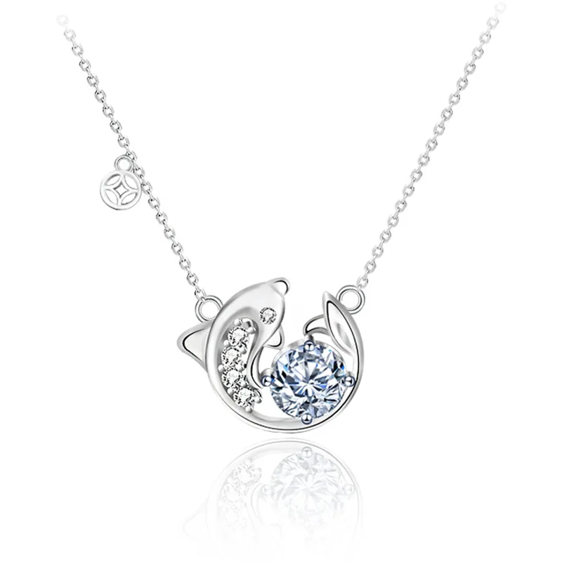 18K gold koi fish necklace PT950 women's fashion national tide mozzarella diamond collarbone pendant
18K gold koi fish necklace PT950 women's fashion national tide mozzarella diamond collarbone pendant