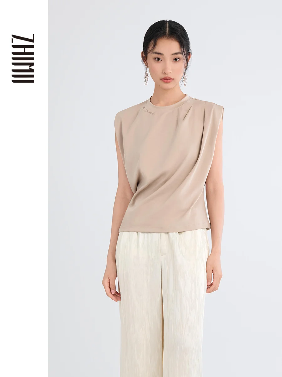 Новинка! Женский модный топ Ele: асимметричная футболка из шелковистого матового хлопка с вышивкой «Серебряный клен» и узлами, весна-лето
Новинка! Женский модный топ Ele: асимметричная футболка из шелковистого матового хлопка с вышивкой «Серебряный клен» и узлами, весна-лето