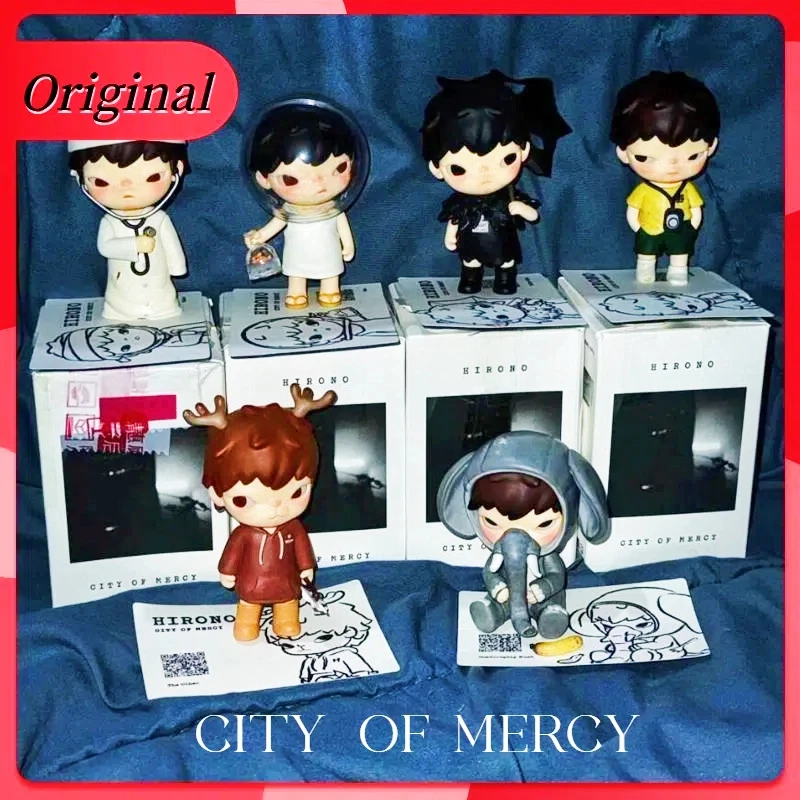 Hirono V3 City Of Mercy Series Mystery Blind Box Figure Strange Desktop Ornament Trendy Toy Doll Keychain Children Birthday Gift
Hirono V3 City Of Mercy Series Mystery Blind Box Figure Strange Desktop Ornament Trendy Toy Doll Keychain Children Birthday Gift