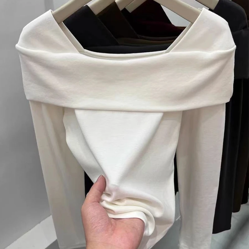 Women Clothing Long Sleeve Simplicity Solid Fashion T Shirts Spring Autumn New All-match Street Casual Tops Harajuku Vintage
Women Clothing Long Sleeve Simplicity Solid Fashion T Shirts Spring Autumn New All-match Street Casual Tops Harajuku Vintage