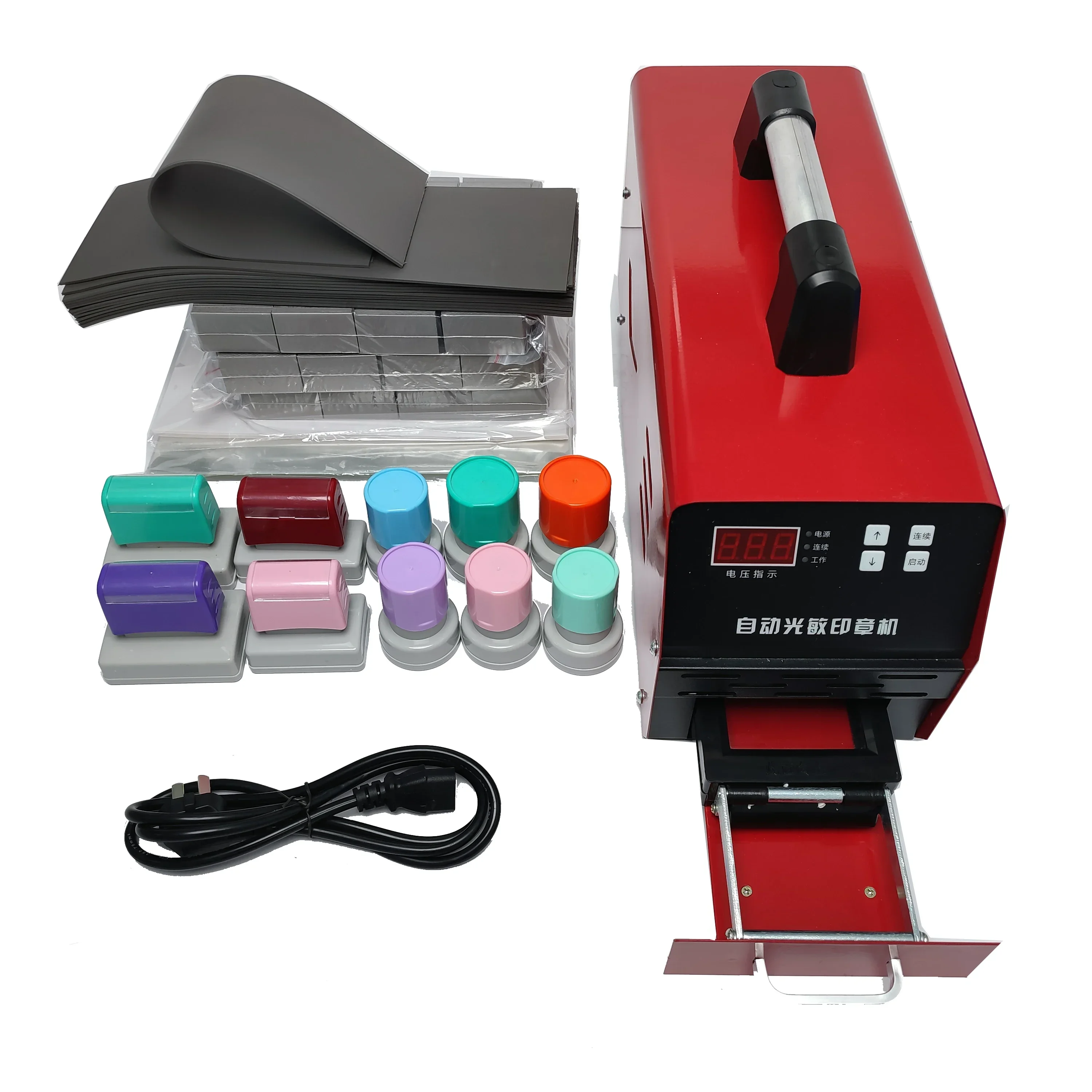 220V 110V Full Automatic Rubber Photo Sensitive Flash Stamp Machine Seal Maker Photosensitive Seal Stamping Making Machines
220V 110V Full Automatic Rubber Photo Sensitive Flash Stamp Machine Seal Maker Photosensitive Seal Stamping Making Machines