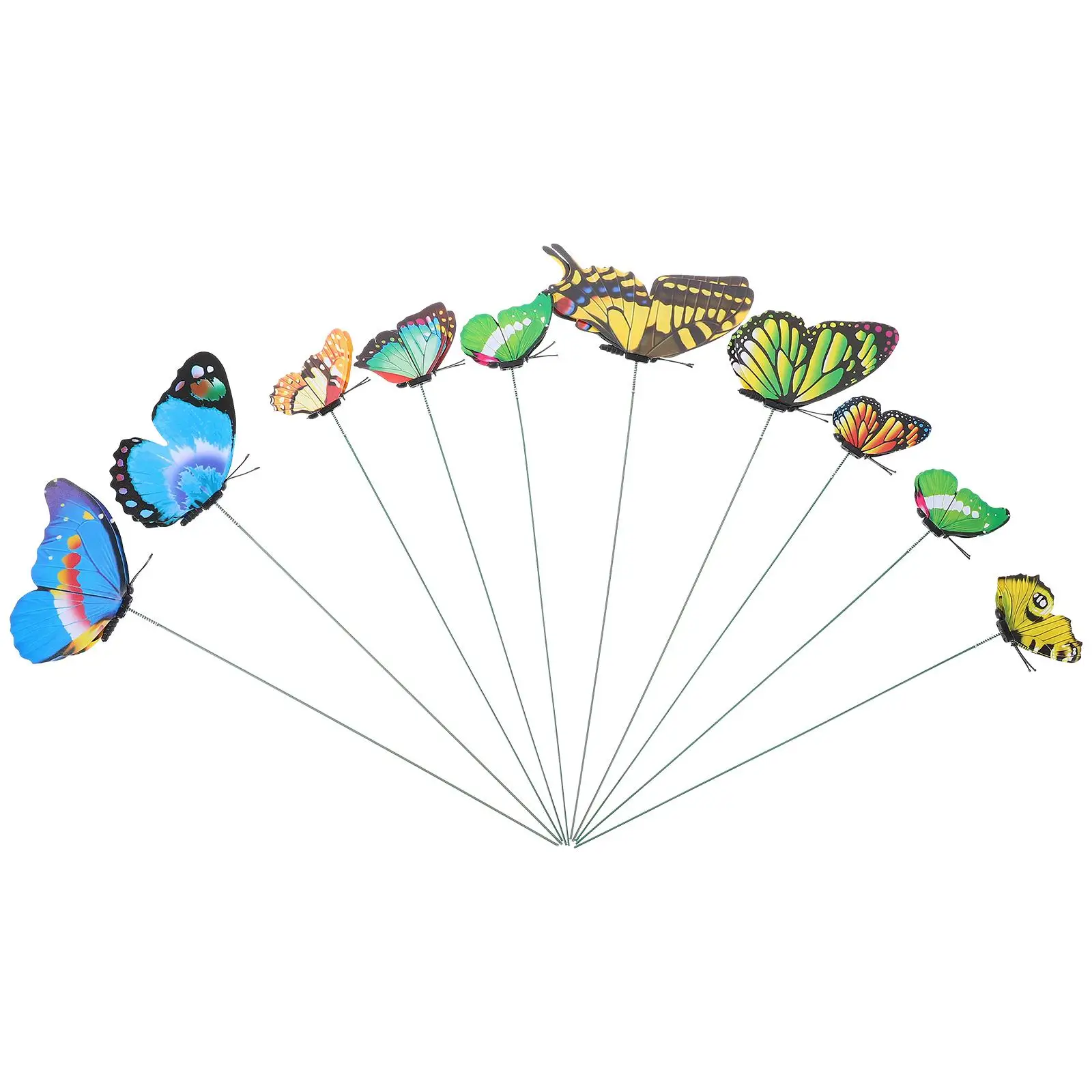 10 Pcs Garden Decor for outside Stakes Decorative Lawn Ornaments Decorations Butterflies
10 Pcs Garden Decor for outside Stakes Decorative Lawn Ornaments Decorations Butterflies