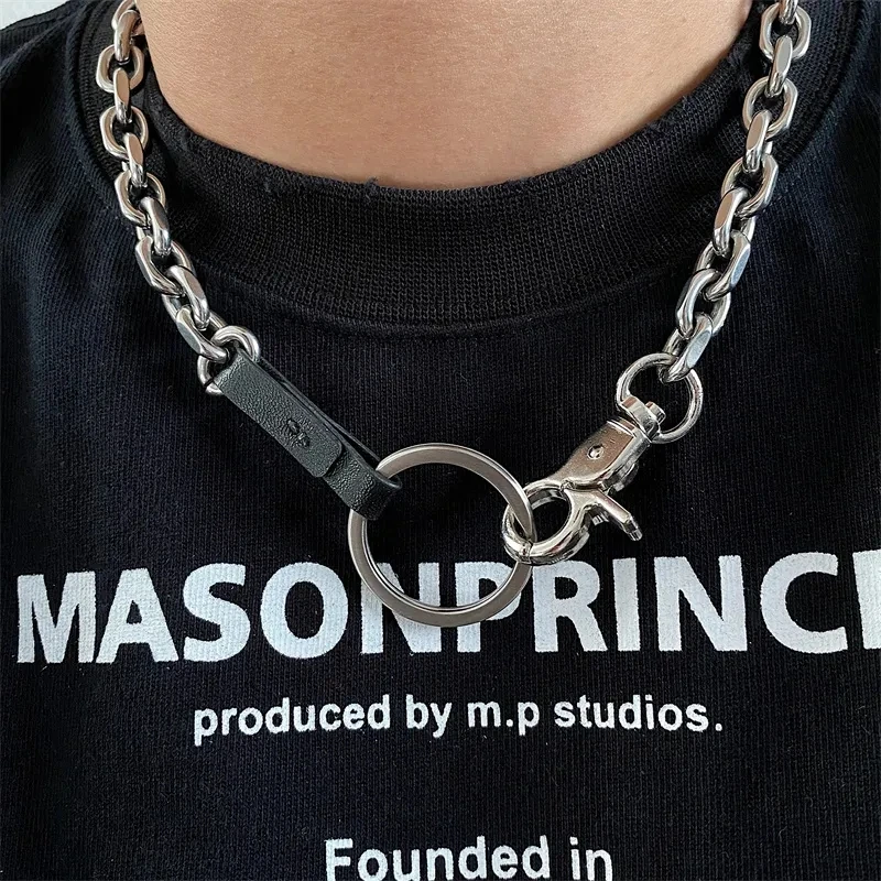 Niche Design Chain Stitching Necklace Korean Style Ins Fashion Trend Dark Ring Hip-Hop All-Match Jewelry Accessories
Niche Design Chain Stitching Necklace Korean Style Ins Fashion Trend Dark Ring Hip-Hop All-Match Jewelry Accessories
