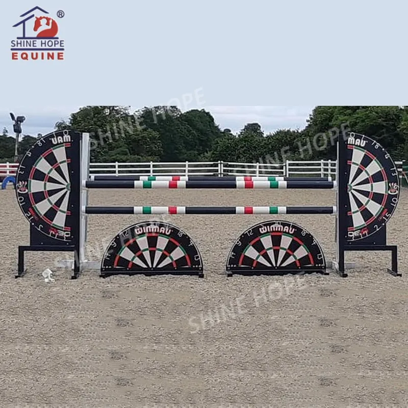 Popular Portable Horse Jump Aluminum Frame Horse Obstacle Show Jumping Wing with Customized Shape
Popular Portable Horse Jump Aluminum Frame Horse Obstacle Show Jumping Wing with Customized Shape