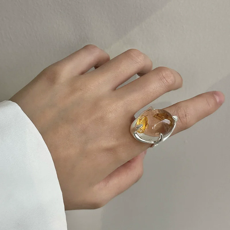 Exquisite Crystal Clear Moonlight Stone Adjustable Rings For Women Fashion New Jewelry Accessories Gift Party Music Festival
Exquisite Crystal Clear Moonlight Stone Adjustable Rings For Women Fashion New Jewelry Accessories Gift Party Music Festival