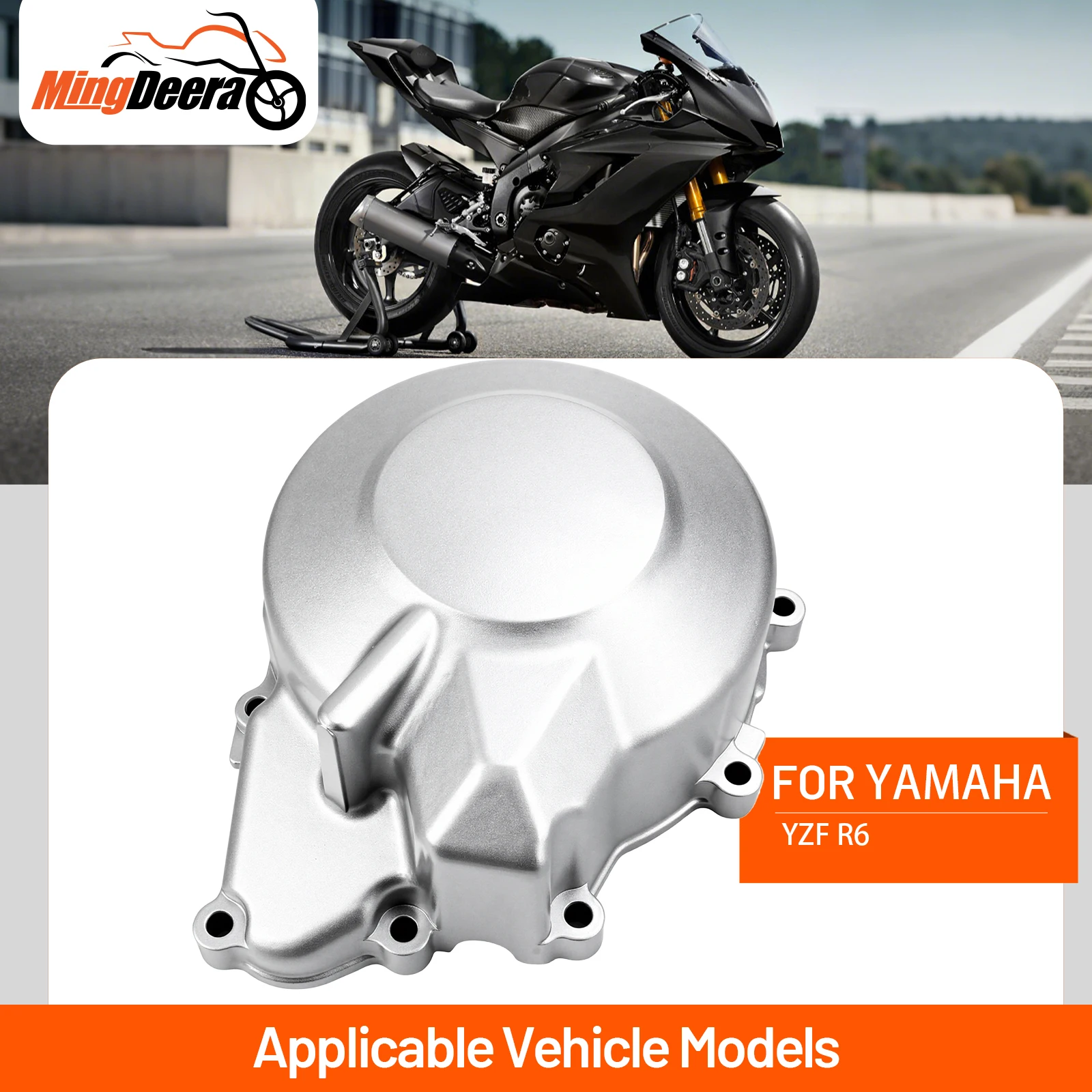 Motorcycle Engine Stator Cover Crank Case Cover Left Stator Starter For YAMAHA YZF R6 1999-2002 Motorcycle Accessories Generator
Motorcycle Engine Stator Cover Crank Case Cover Left Stator Starter For YAMAHA YZF R6 1999-2002 Motorcycle Accessories Generator