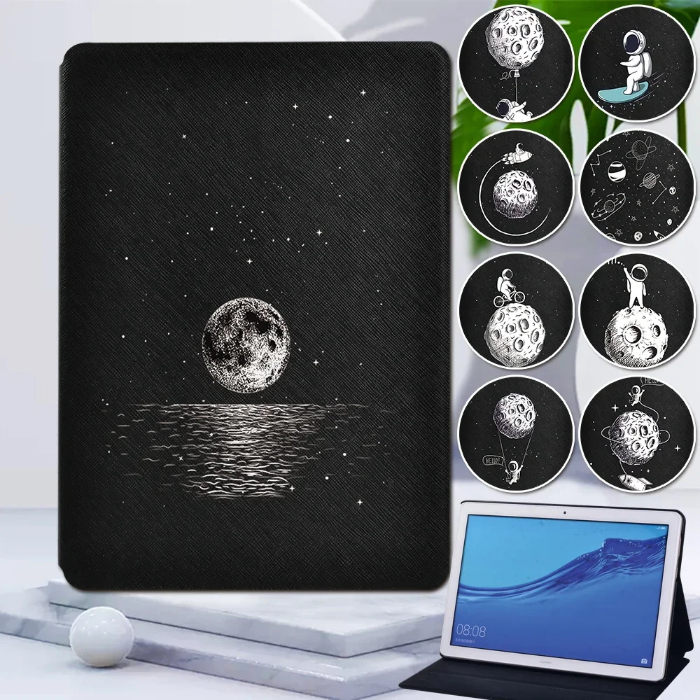 Tablet Case for Huawei MediaPad T3 8.0/T3 10/T5 10/M5 Lite 10.1/M5 Lite 8/M5 10.8 Astronaut Cute Series Leather Stand Fold Cover
Tablet Case for Huawei MediaPad T3 8.0/T3 10/T5 10/M5 Lite 10.1/M5 Lite 8/M5 10.8 Astronaut Cute Series Leather Stand Fold Cover