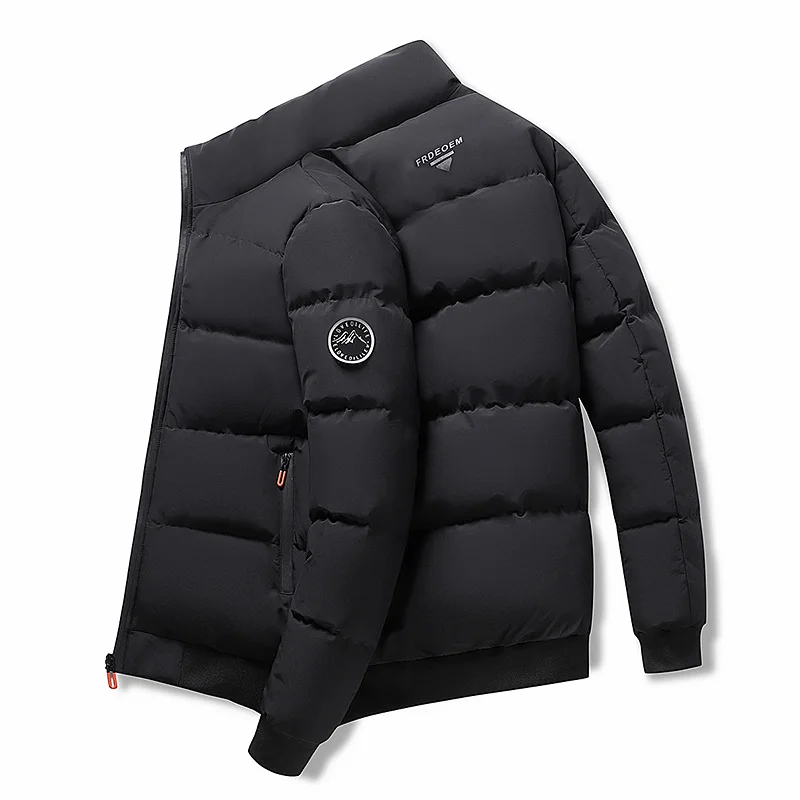 High Quality Men's Cotton Jacket Outdoor Warm Stand Collar Black Epaulettes Embroidery Design Coat Men Street Work Jacket M-5XL
High Quality Men's Cotton Jacket Outdoor Warm Stand Collar Black Epaulettes Embroidery Design Coat Men Street Work Jacket M-5XL