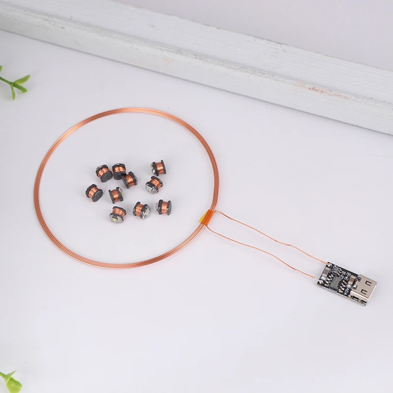 5V Wireless Induction Powered LED Module Models Plus Lights No Wiring Modification Transmitter +10 Receivers
5V Wireless Induction Powered LED Module Models Plus Lights No Wiring Modification Transmitter +10 Receivers