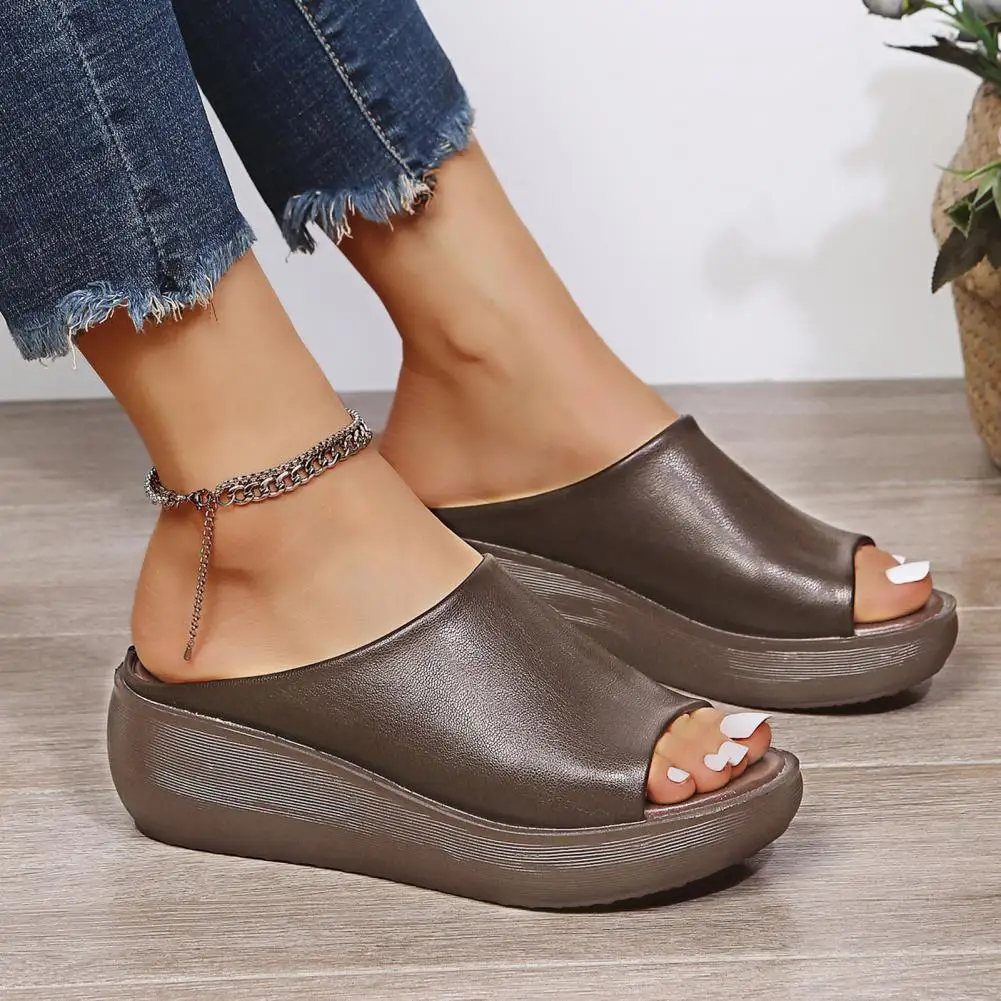 Comfy Women's Slip-On Platform Sandals Orthopedic Arch Support Thick Sole Summer Wedge for Beach Walking Shopping Casual
Comfy Women's Slip-On Platform Sandals Orthopedic Arch Support Thick Sole Summer Wedge for Beach Walking Shopping Casual