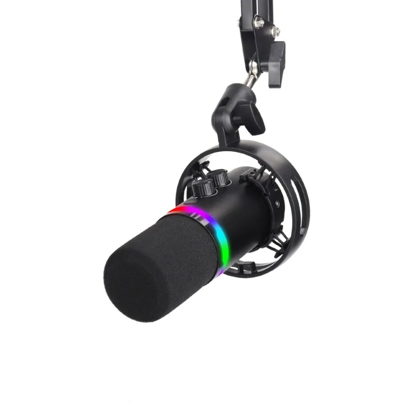 Q1 condenser dynamic microphone, broadcast-grade recording computer mobile phone live broadcast
Q1 condenser dynamic microphone, broadcast-grade recording computer mobile phone live broadcast