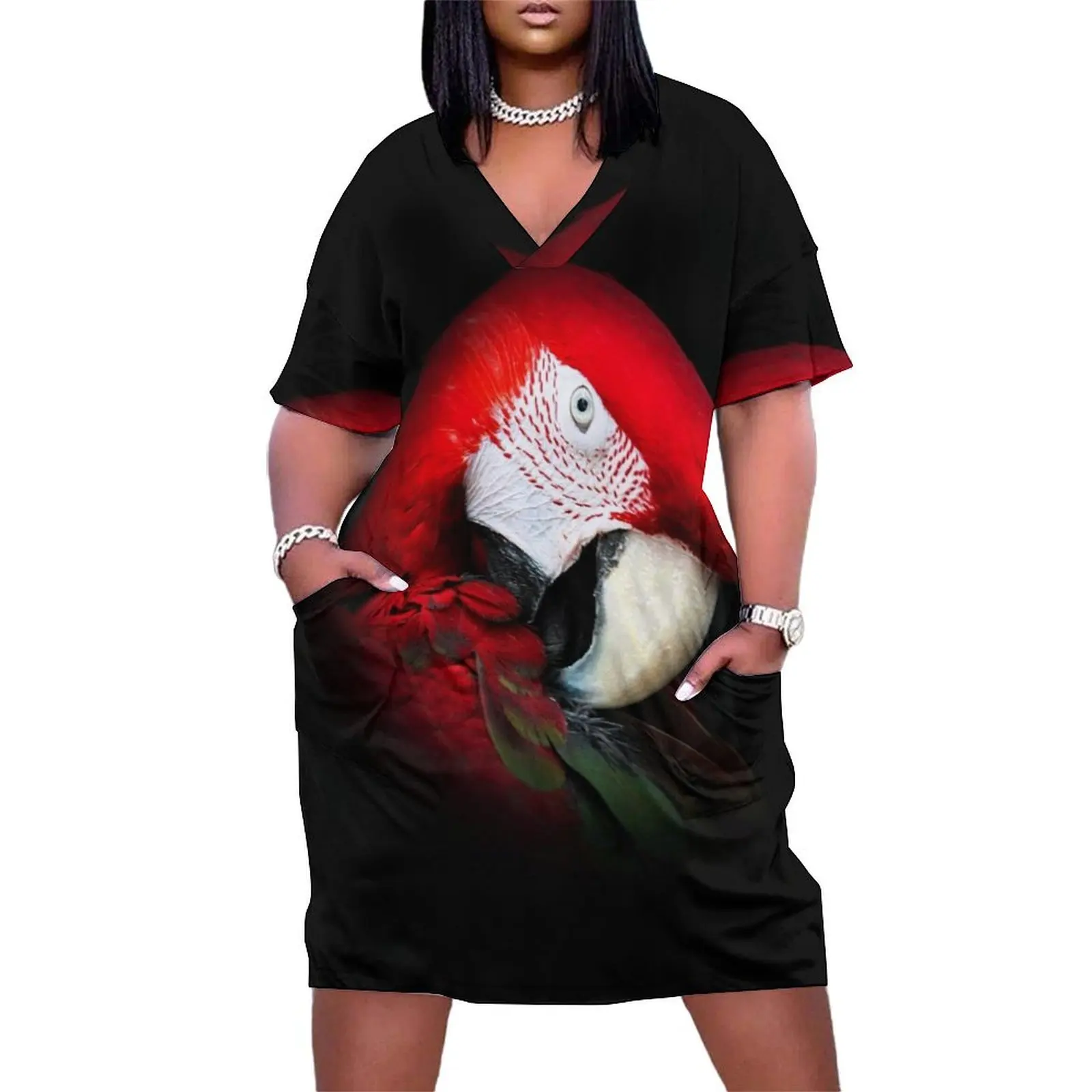greenwing macaw pose Loose Pocket Dress dress korean style Women's evening dress luxury evening woman for wedding
greenwing macaw pose Loose Pocket Dress dress korean style Women's evening dress luxury evening woman for wedding