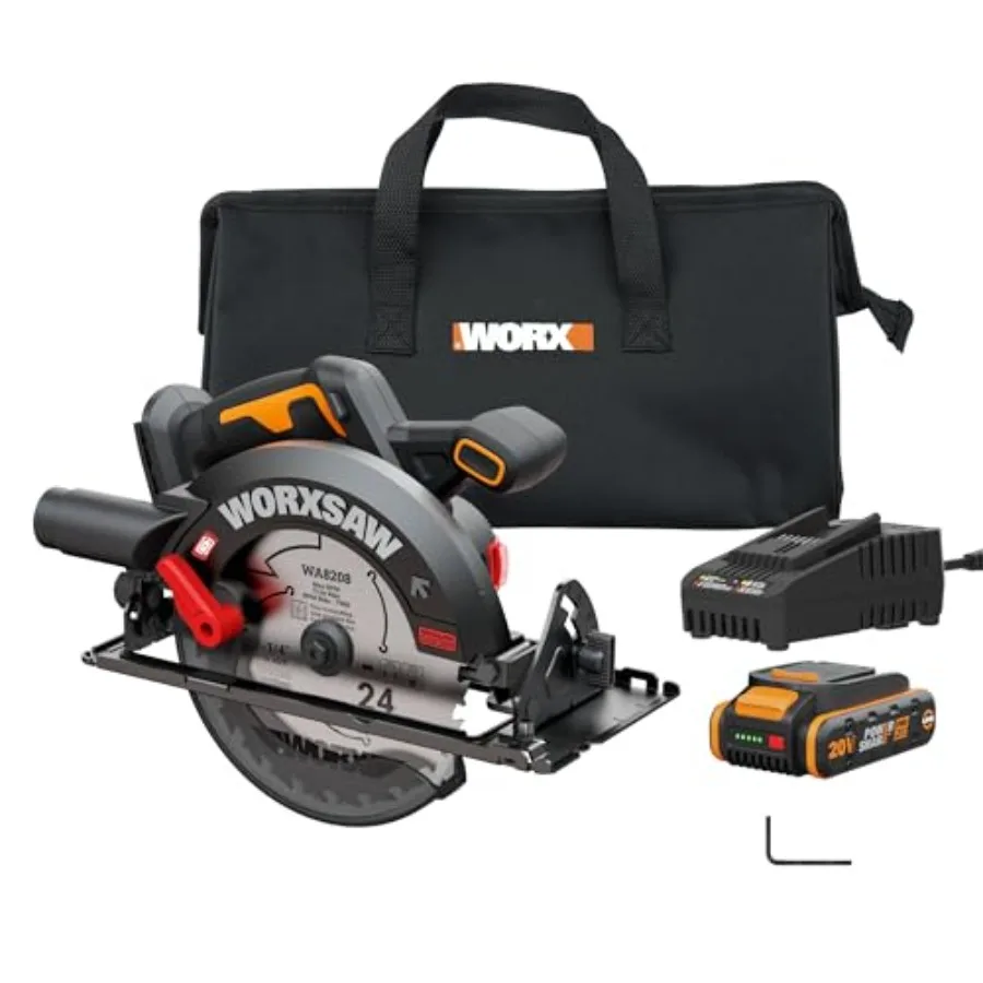 Cordless Circular Saw 20V 7-1/4-Inch Blade Brushless Circular Saw Powerful and Faster Cutting with up to 6 100 RPM Ultra-lightw
Cordless Circular Saw 20V 7-1/4-Inch Blade Brushless Circular Saw Powerful and Faster Cutting with up to 6 100 RPM Ultra-lightw