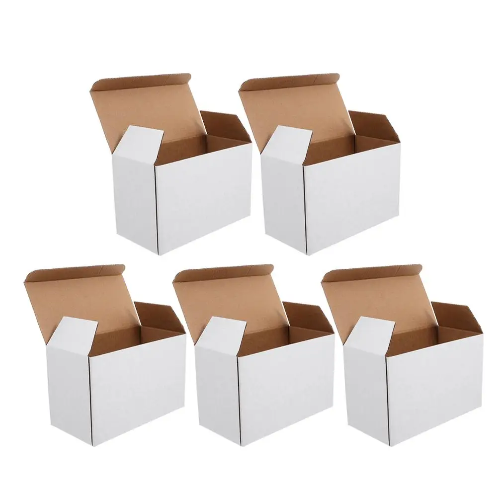 5Pcs Packaging Carton Boxes Corrugated Cardboard Storage Bins Moving Packing Shipping Bottle Heavy Duty Rectangle
5Pcs Packaging Carton Boxes Corrugated Cardboard Storage Bins Moving Packing Shipping Bottle Heavy Duty Rectangle