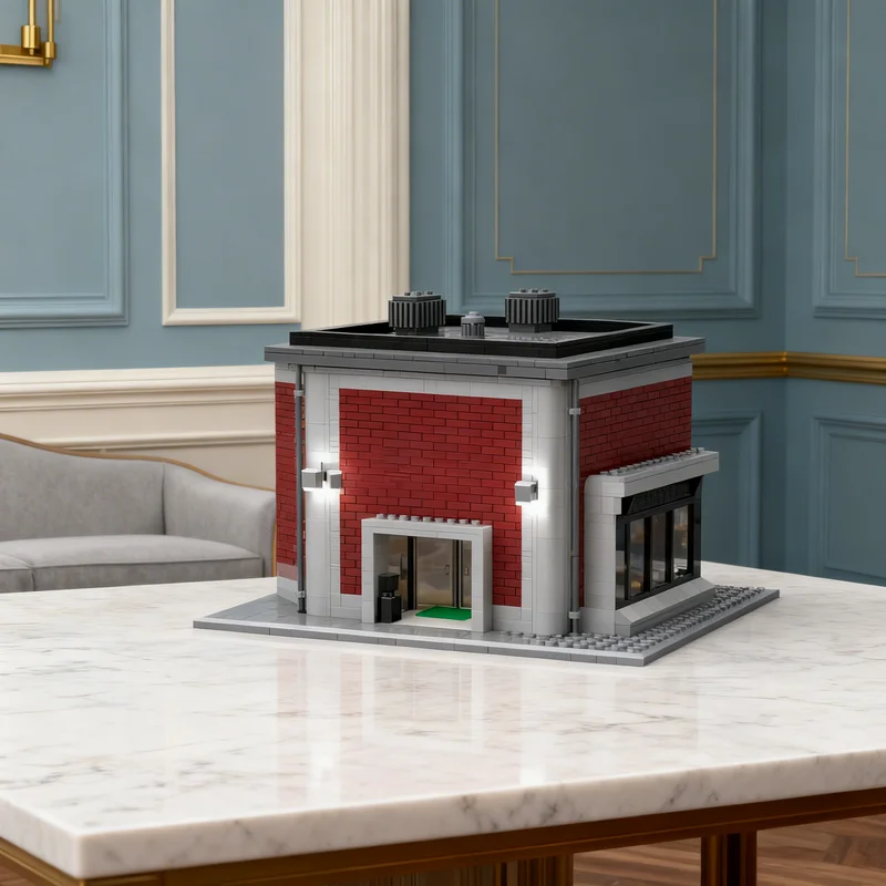 2464pcs MOC Modern Bar Modular Building Modular Streetscape Model Building blocks Construction toys Christmas gifts Brick Kids
2464pcs MOC Modern Bar Modular Building Modular Streetscape Model Building blocks Construction toys Christmas gifts Brick Kids
