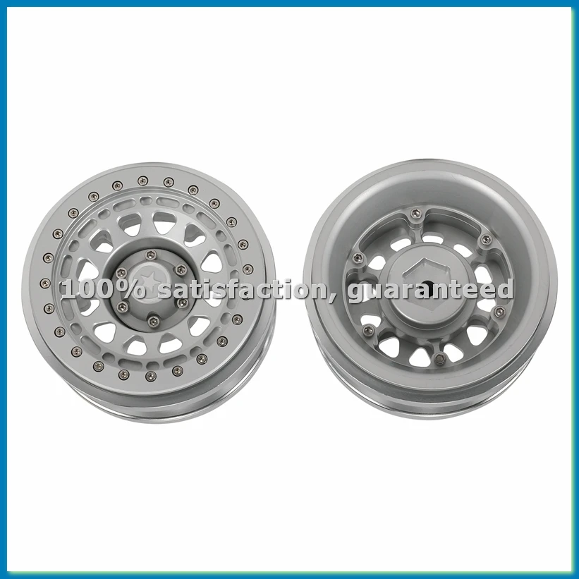 4PCS CNC Aluminum 2.9 Inch Beadlock Wheel Hub Rim for 1/6 RC Crawler Car Axial SCX6 JLU Upgrade Parts,3-ABVK
4PCS CNC Aluminum 2.9 Inch Beadlock Wheel Hub Rim for 1/6 RC Crawler Car Axial SCX6 JLU Upgrade Parts,3-ABVK