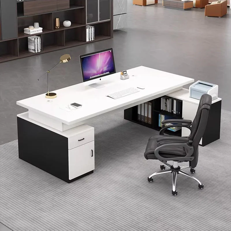Minimalist Design Office Desk Modern Computer Decoration Aesthetic Office Desk Decoration Storage Ufficio Commercial Furniture
Minimalist Design Office Desk Modern Computer Decoration Aesthetic Office Desk Decoration Storage Ufficio Commercial Furniture