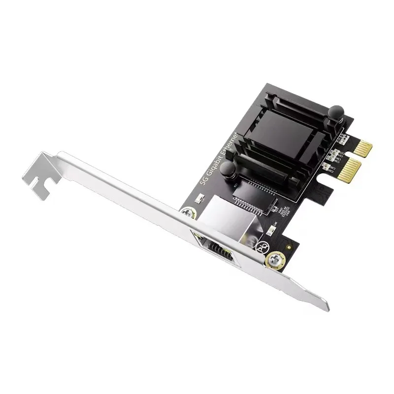 5G Gigabit diskless network interface card desktop TXA307 RT8126 PCIe1X network interface card RJ45 network interface
5G Gigabit diskless network interface card desktop TXA307 RT8126 PCIe1X network interface card RJ45 network interface